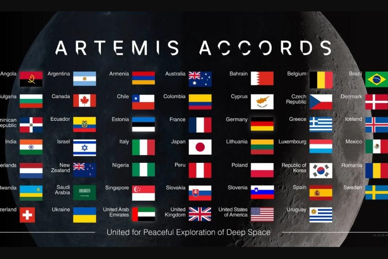 Denmark on Wednesday joined 47 other nations in signing the Artemis Accords for peaceful and beneficial space exploration. Image by the National Aeronautics and Space Administration