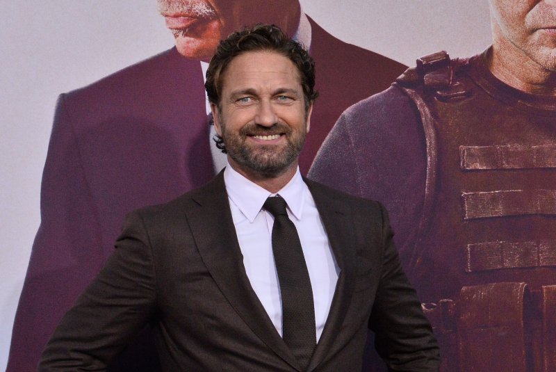 Gerard Butler voiced Stoick the Vast in the original "How to Train Your Dragon" and will portray the character in the live-action remake. File Photo by Jim Ruymen/UPI