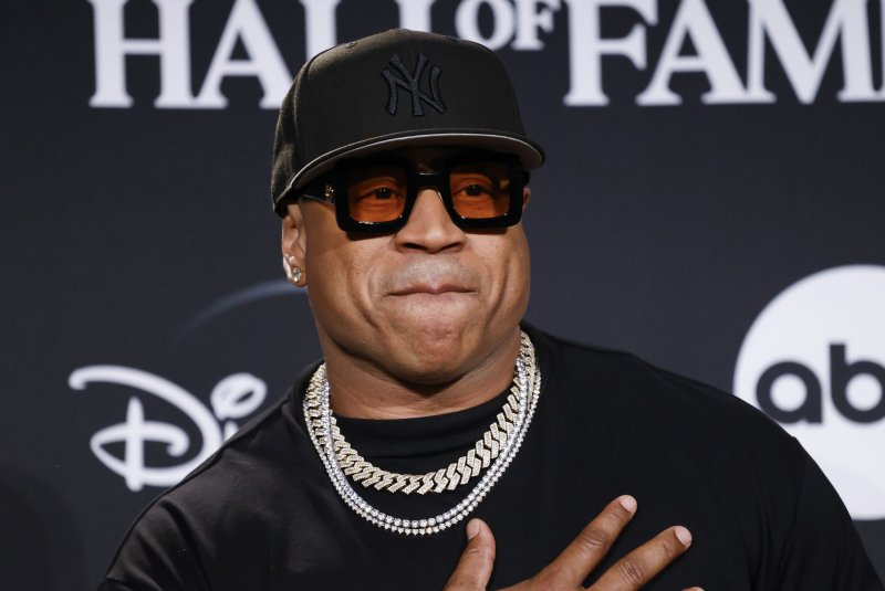 LL Cool J arrives on the red carpet at the Rock &amp; Roll Hall Of Fame Induction Ceremony in 2023. His "Rock the Bells Festival" will premiere on MTV Dec. 5. File Photo by John Angelillo/UPI