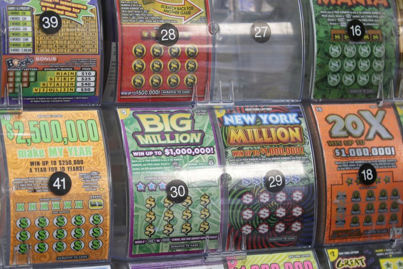 A Maryland woman won a $100,000 prize from a scratch-off lottery ticket just one month after winning $50,000. File Photo by John Angelillo/UPI