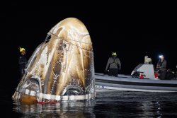 NASA's Crew-8 returns to Earth, successfully splashing down into Gulf