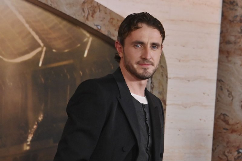 Paul Mescal attends the Los Angeles premiere of "Gladiator II" on Monday. Photo by Jim Ruymen/UPI
