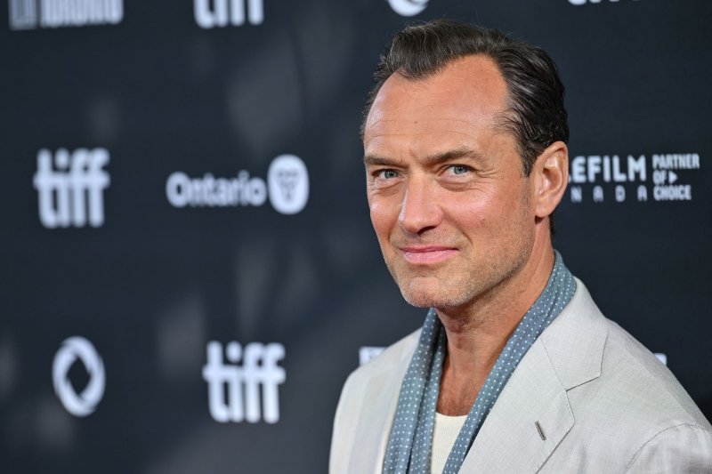 Jude Law plays a mysterious new character in "Star Wars: Skeleton Crew." File Photo by Chris Chew/UPI